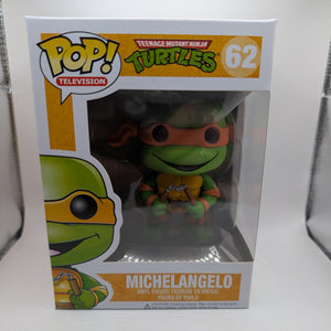 Michelangelo 62 Pop - Teenage Mutant Ninja Turtles Funko Pop! Vinyl 2015 Vaulted FRENLY BRICKS - Open 7 Days