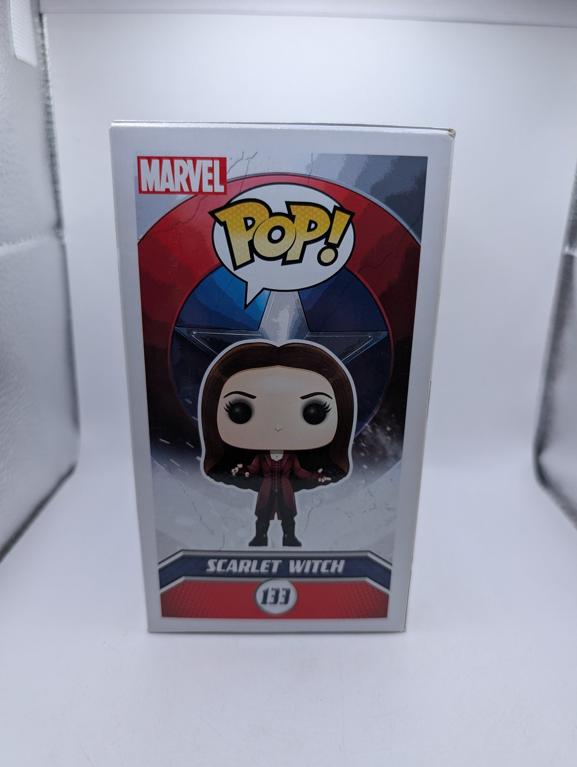 Funko Marvel Civil War Captain America Scarlet Witch Pop! Vinyl Figure #133 FRENLY BRICKS - Open 7 Days