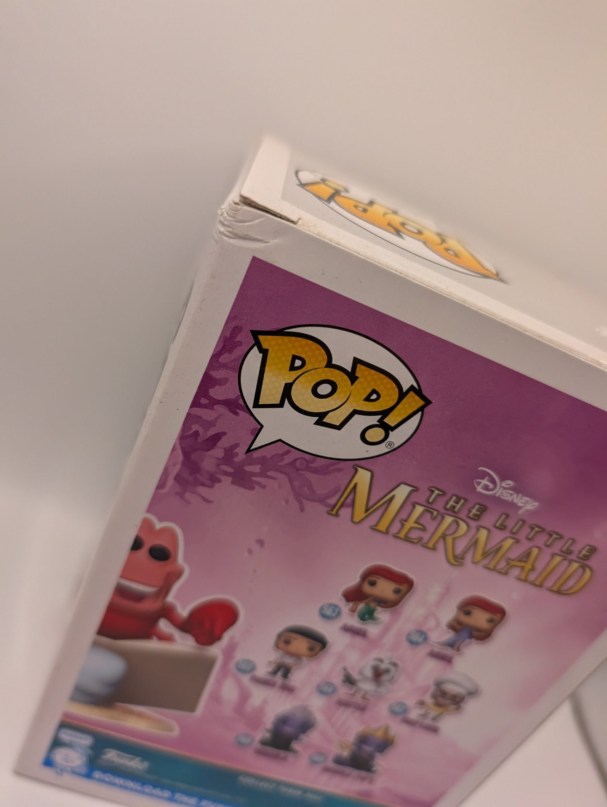 The Little Mermaid (1989) - Sebastian Pop! Vinyl Figure (RS) #1239 FRENLY BRICKS - Open 7 Days