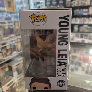 Funko Pop Star Wars Obi Wan Kenobi Leia with Lola SDCC 2023 Vinyl 659 FRENLY BRICKS - Open 7 Days