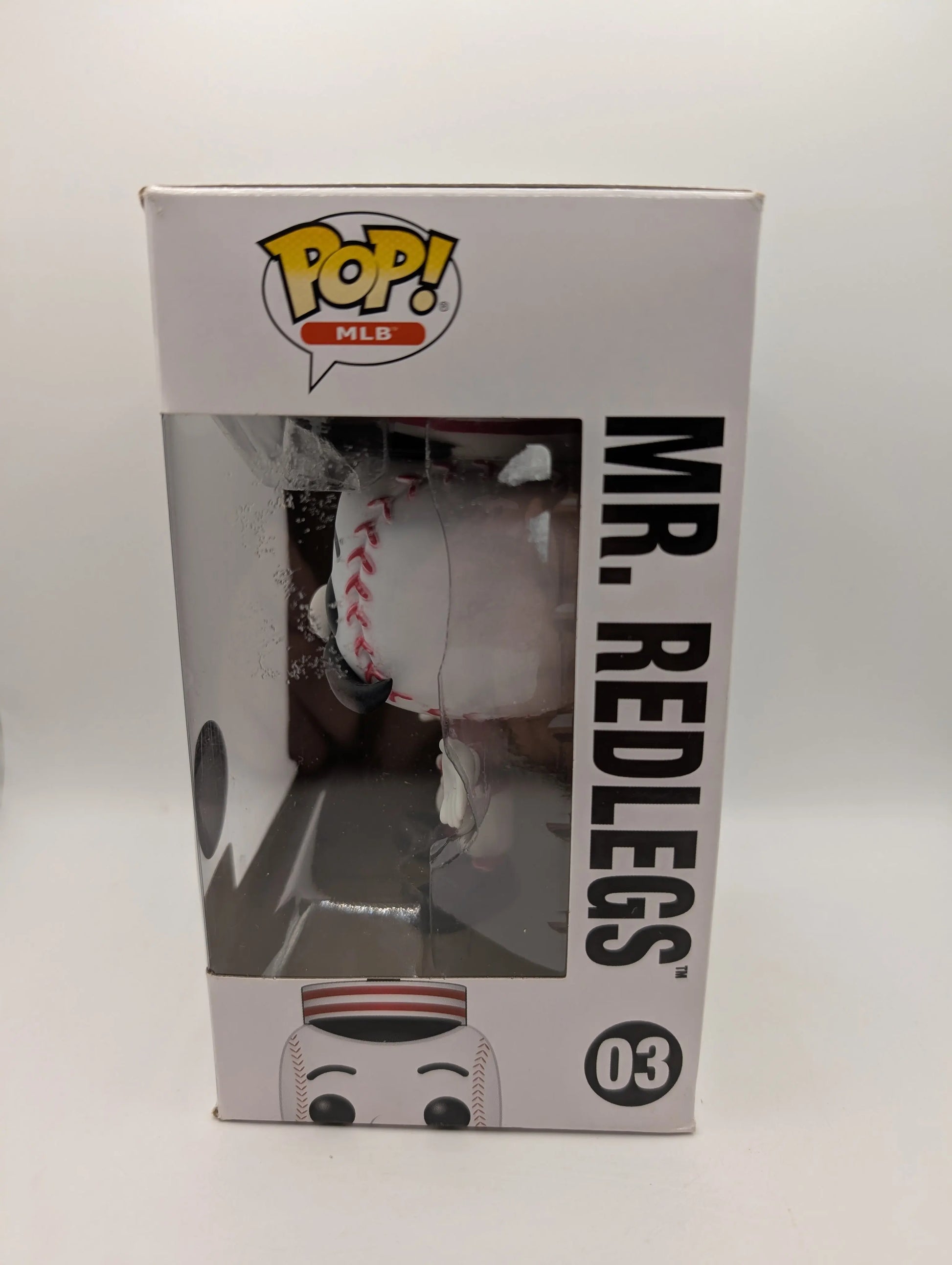 Mr. Redlegs 03 ~ MLB: Cincinnati Reds ~ Funko Pop Vinyl BASEBALL FRENLY BRICKS - Open 7 Days