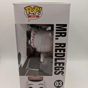 Mr. Redlegs 03 ~ MLB: Cincinnati Reds ~ Funko Pop Vinyl BASEBALL FRENLY BRICKS - Open 7 Days