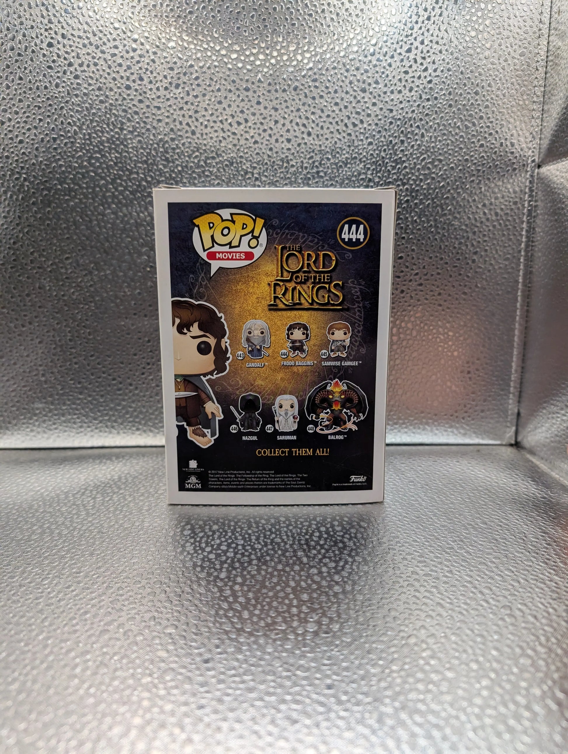 FUNKO Pop Vinyl Frodo Baggins The Lord Of The Rings #444 FRENLY BRICKS - Open 7 Days