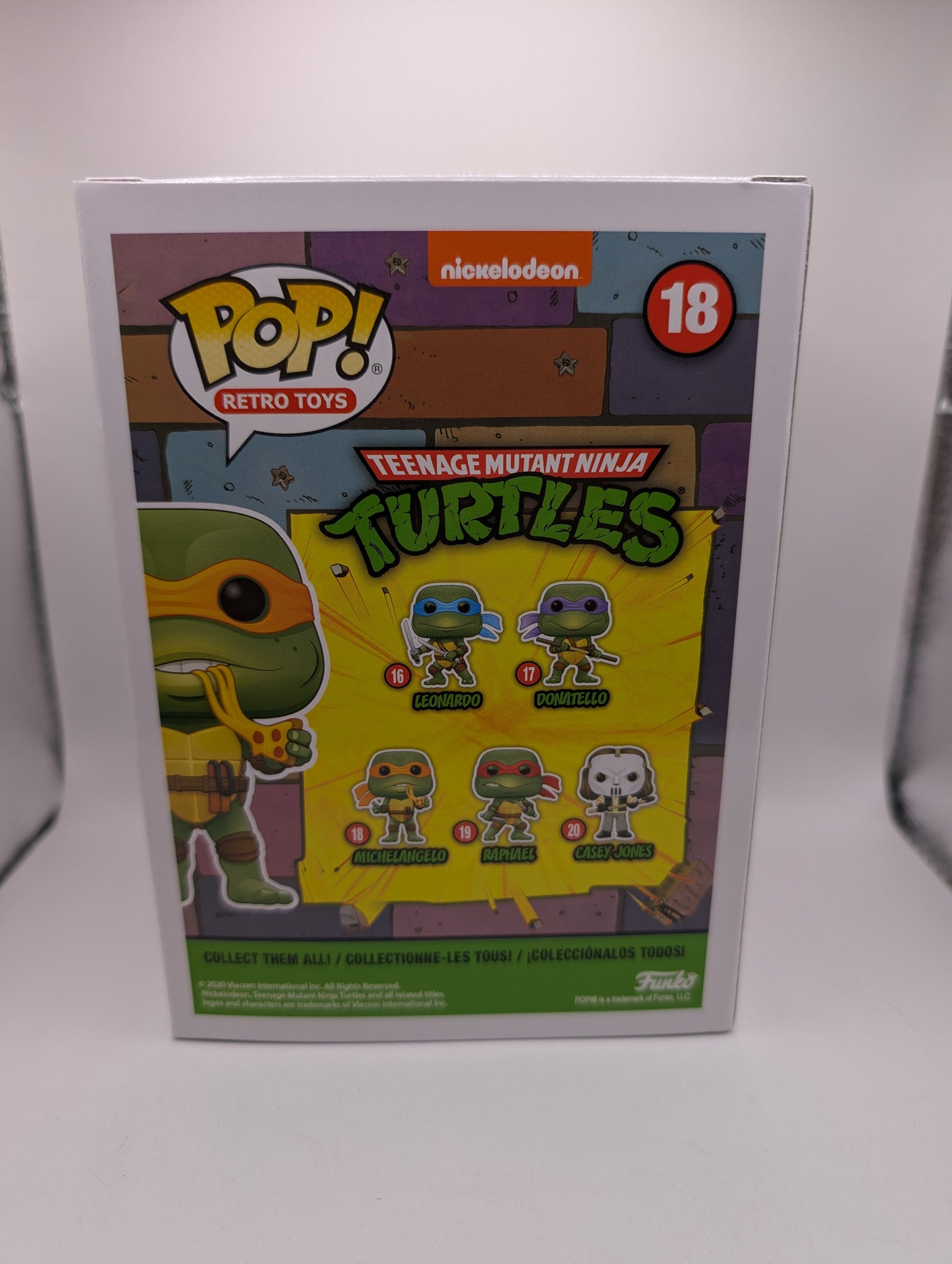 Funko POP! Vinyl Figure - 18 TMNT - Michaelango FRENLY BRICKS - Open 7 Days