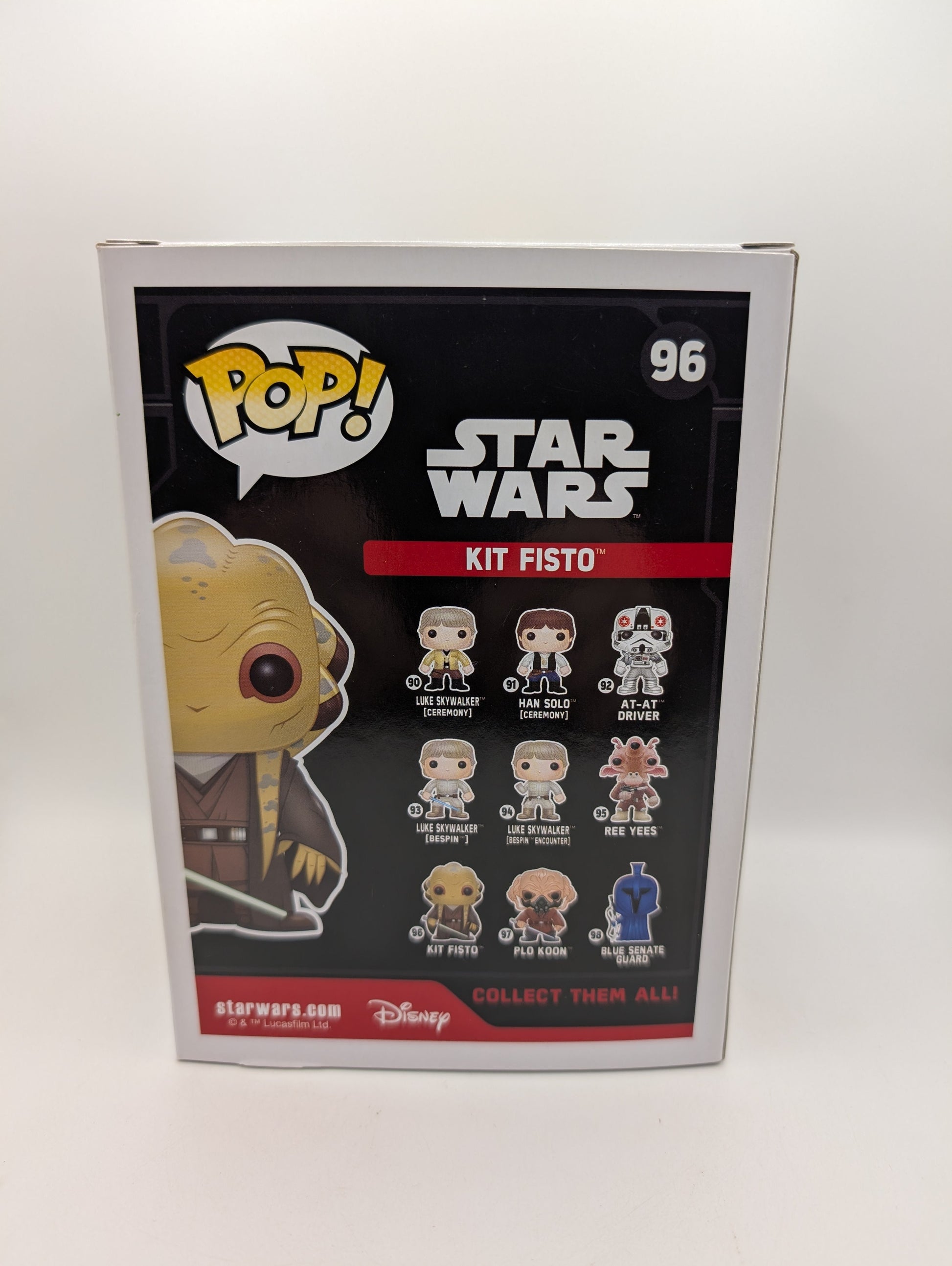 Funko POP! Movies Star Wars #96 Kit Fisto Vinyl Bobble-head FRENLY BRICKS - Open 7 Days