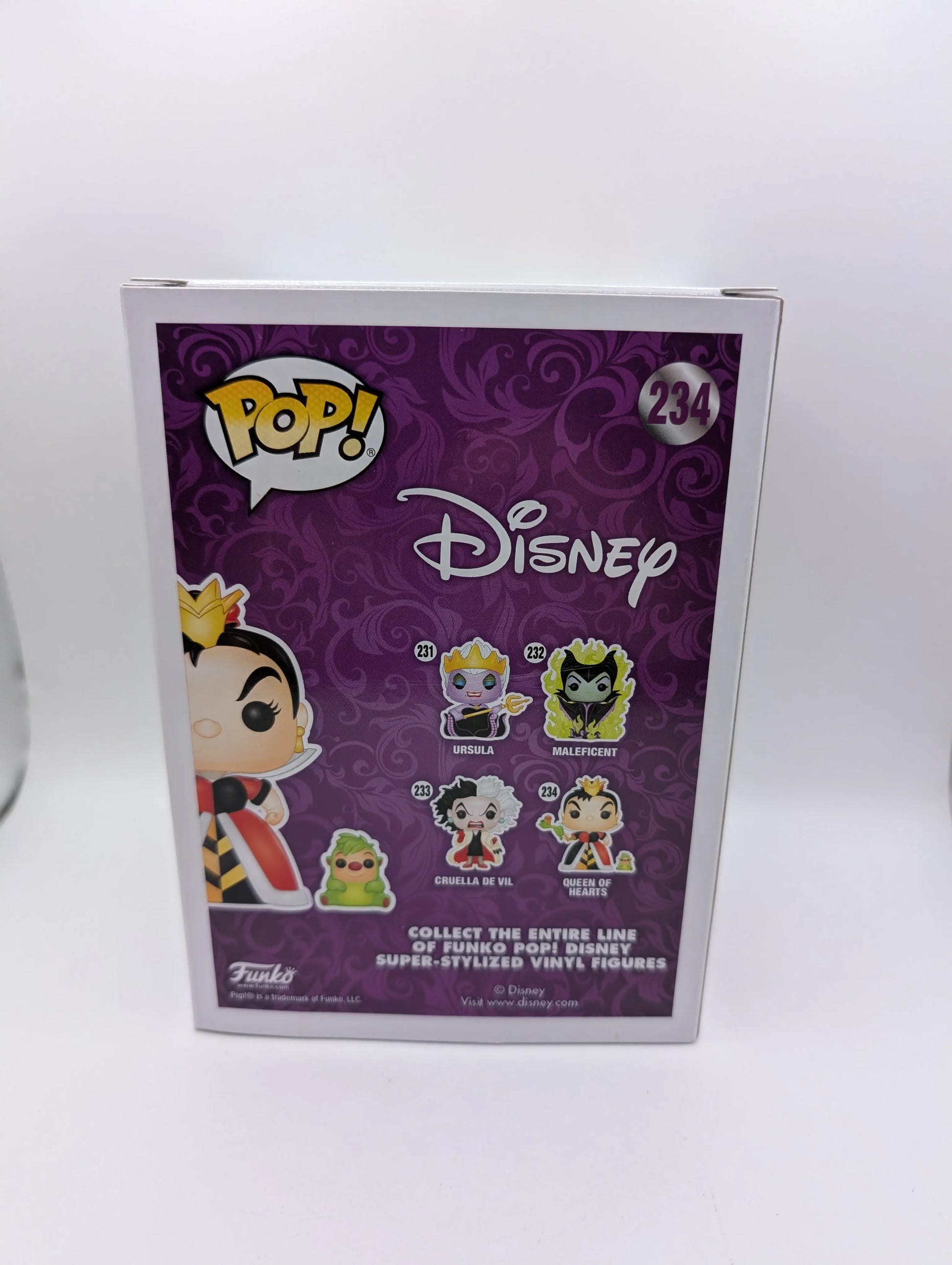 Funko POP! Disney: Queen of Hearts #234 Alice in Wonderland FRENLY BRICKS - Open 7 Days image 3