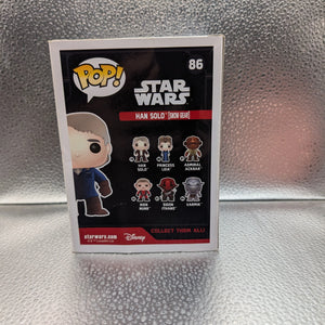 FUNKO Pop Vinyl Han Solo Star Wars #86 FRENLY BRICKS - Open 7 Days