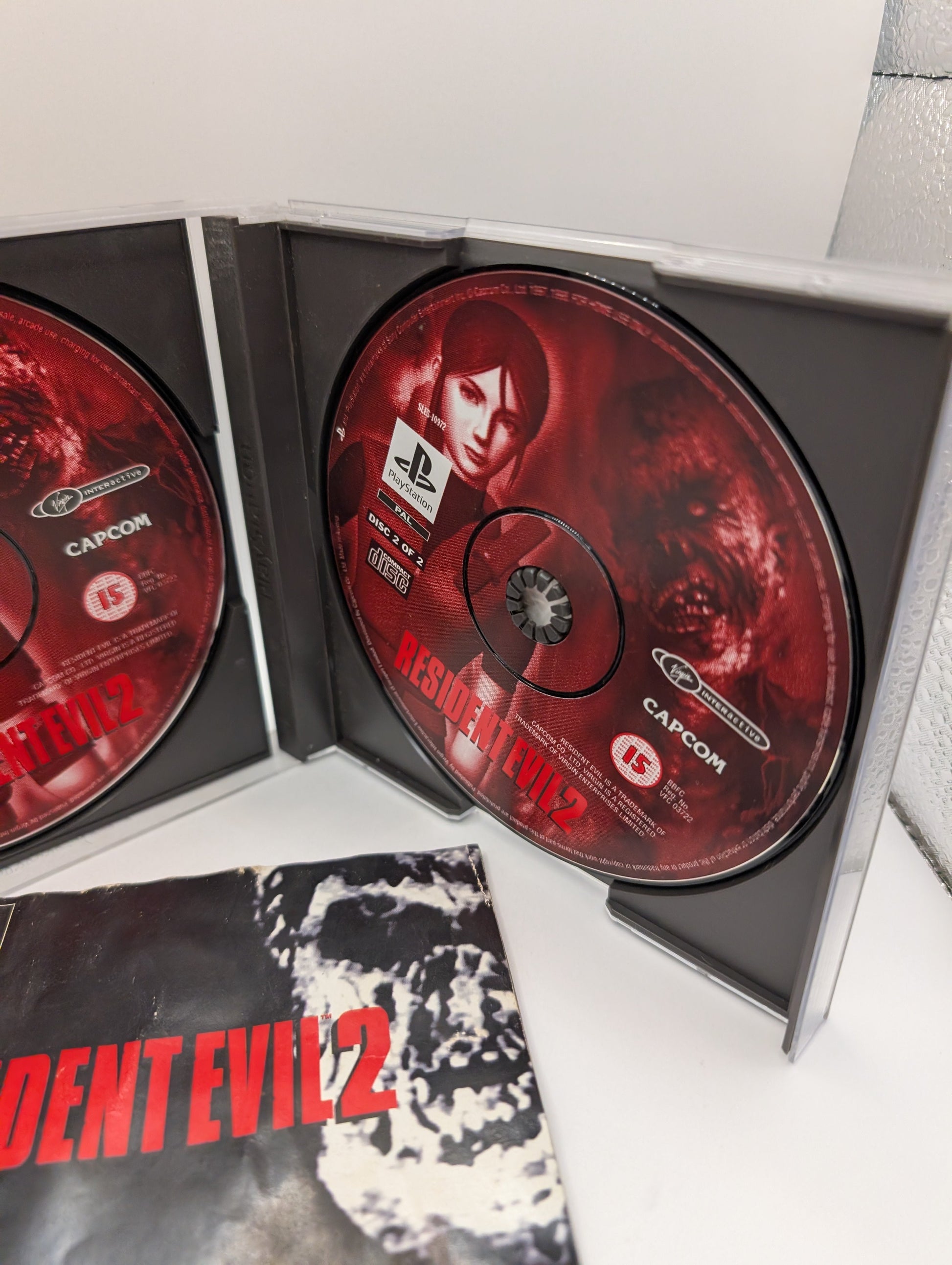 Resident Evil 2 PS1 Platinum Survival Horror 1999 | PAL | TESTED | CAPCOM FRENLY BRICKS - Open 7 Days