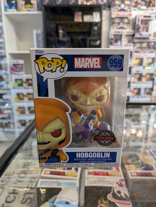 Funko Pop! Movies: Marvel: Hobgoblin Vinyl - 959 FRENLY BRICKS - Open 7 Days