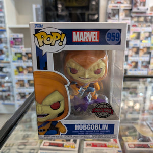 Funko Pop! Movies: Marvel: Hobgoblin Vinyl - 959 FRENLY BRICKS - Open 7 Days