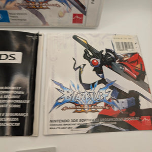BlazBlue Continuum Shift II PAL Nintendo 3DS Used, Manual, Game, Case FRENLY BRICKS - Open 7 Days