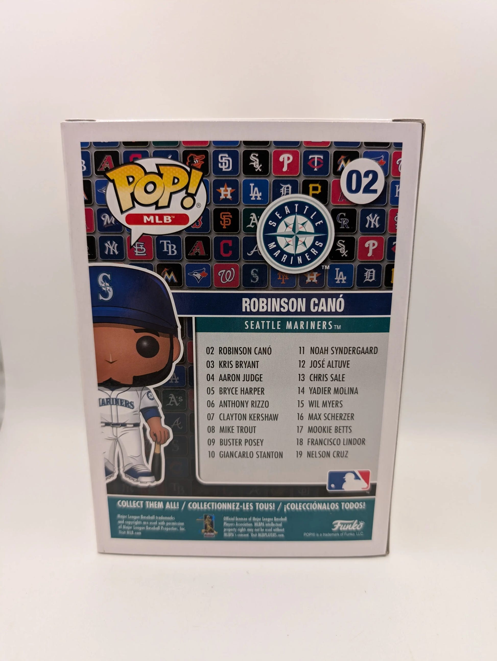 Funko MLB Pop Vinyl - ROBINSON CANO Seattle Mariners #02 FRENLY BRICKS - Open 7 Days image 3