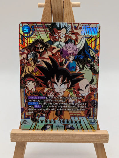 Son Goku : Childhood FB06-119 SCR* Alt Art DBS Fusion World Rivals Clash FRENLY BRICKS - Open 7 Days