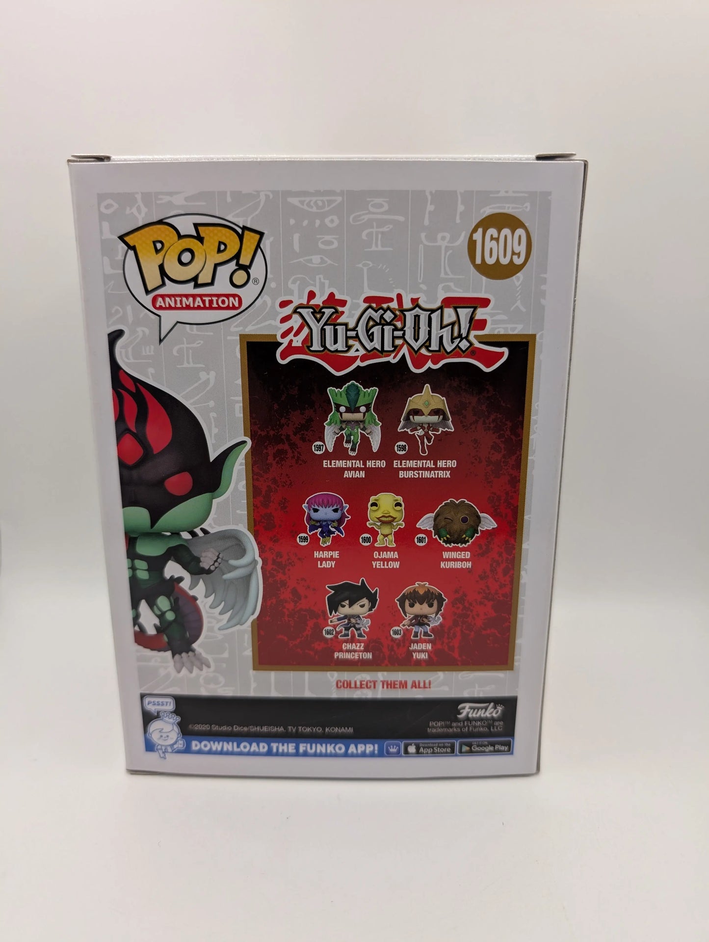 Yu-gi-oh #1609 Elemental Hero Flame Wingman SDCC Shared Funko Pop! Anime FRENLY BRICKS - Open 7 Days