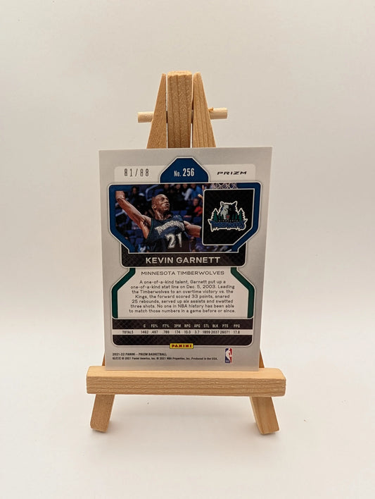 2021-22 Panini Prizm Prizms Choice Red #256 Kevin Garnett /88 FRENLY BRICKS - Open 7 Days