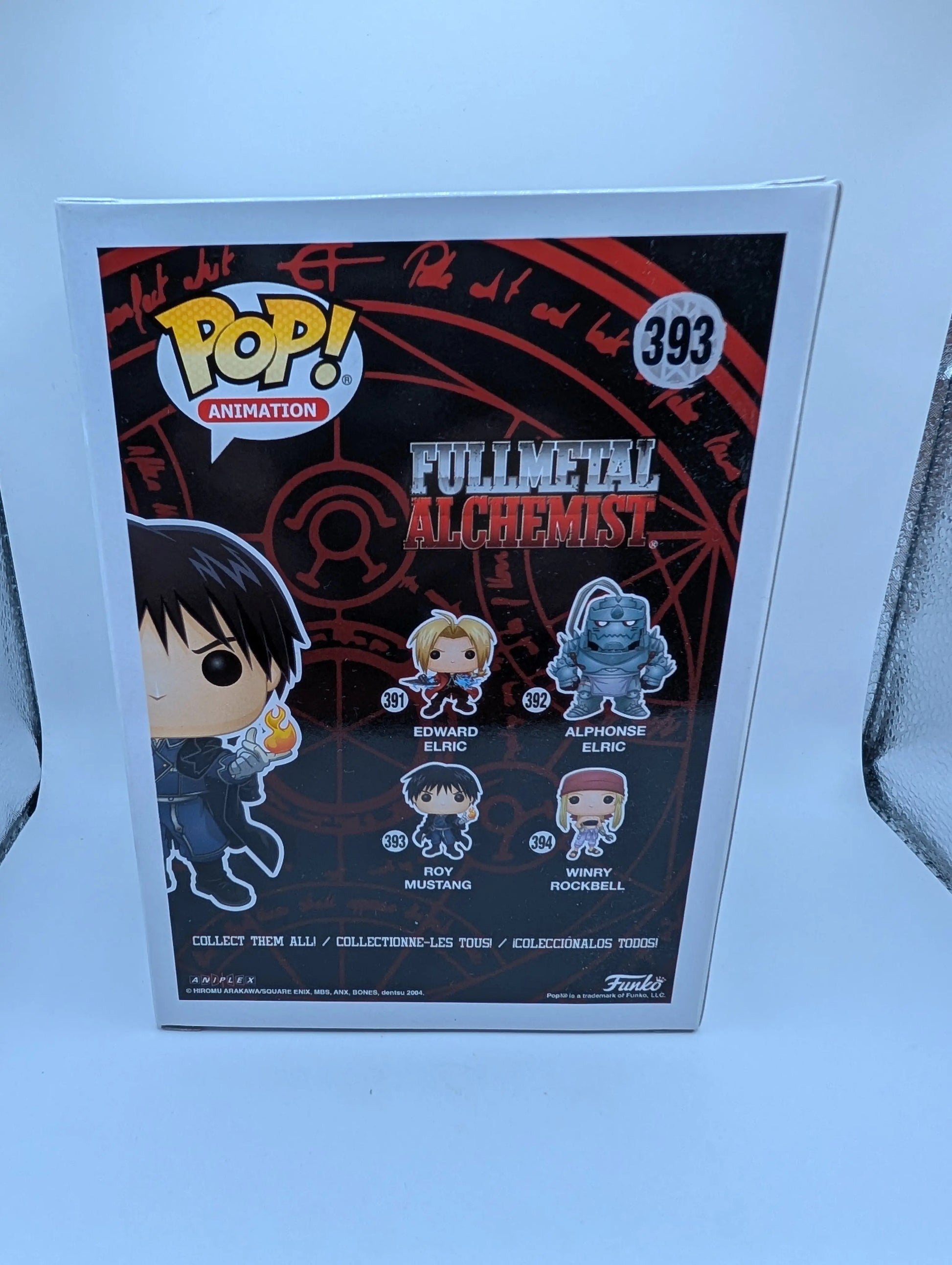 FUNKO POP VINYL MANGA ANIMATION FULLMETAL ALCHEMIST ROY MUSTANG #393 FRENLY BRICKS - Open 7 Days