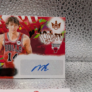 2024/25 Panini Court Kings Matas Buzelis Fresh Paint RC Auto /75 FRENLY BRICKS - Open 7 Days
