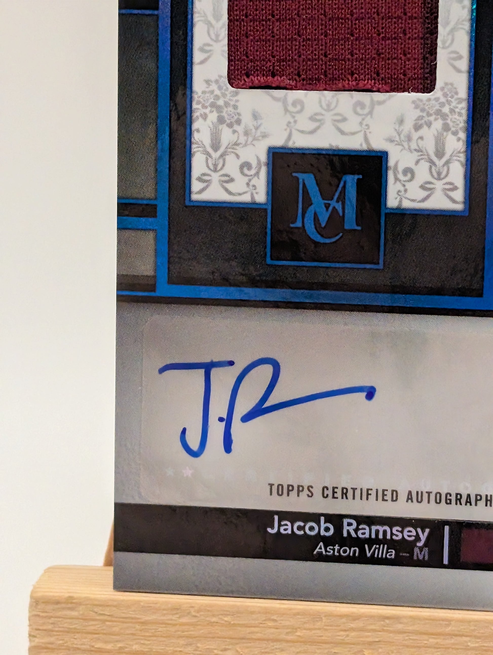 Jacob Ramsey 2024-25 Topps Museum Collcetion UCC Auto Relic #MAR-JR /75