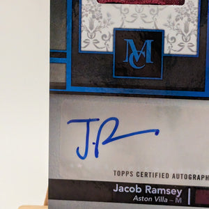 Jacob Ramsey 2024-25 Topps Museum Collcetion UCC Auto Relic #MAR-JR /75