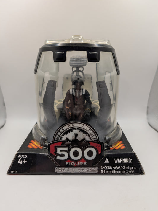 2005 STAR WARS DARTH VADER SPECIAL EDITION '500' FIGURE CHAMBER HASBRO