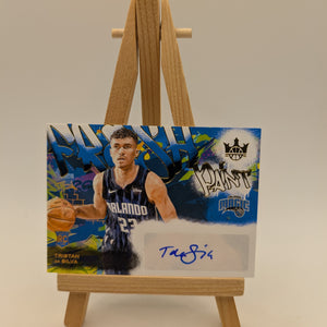 2024-25 PANINI COURT KINGS TRISTAN DA SILVA ROOKIE RC AUTO AUTOGRAPH #d/125