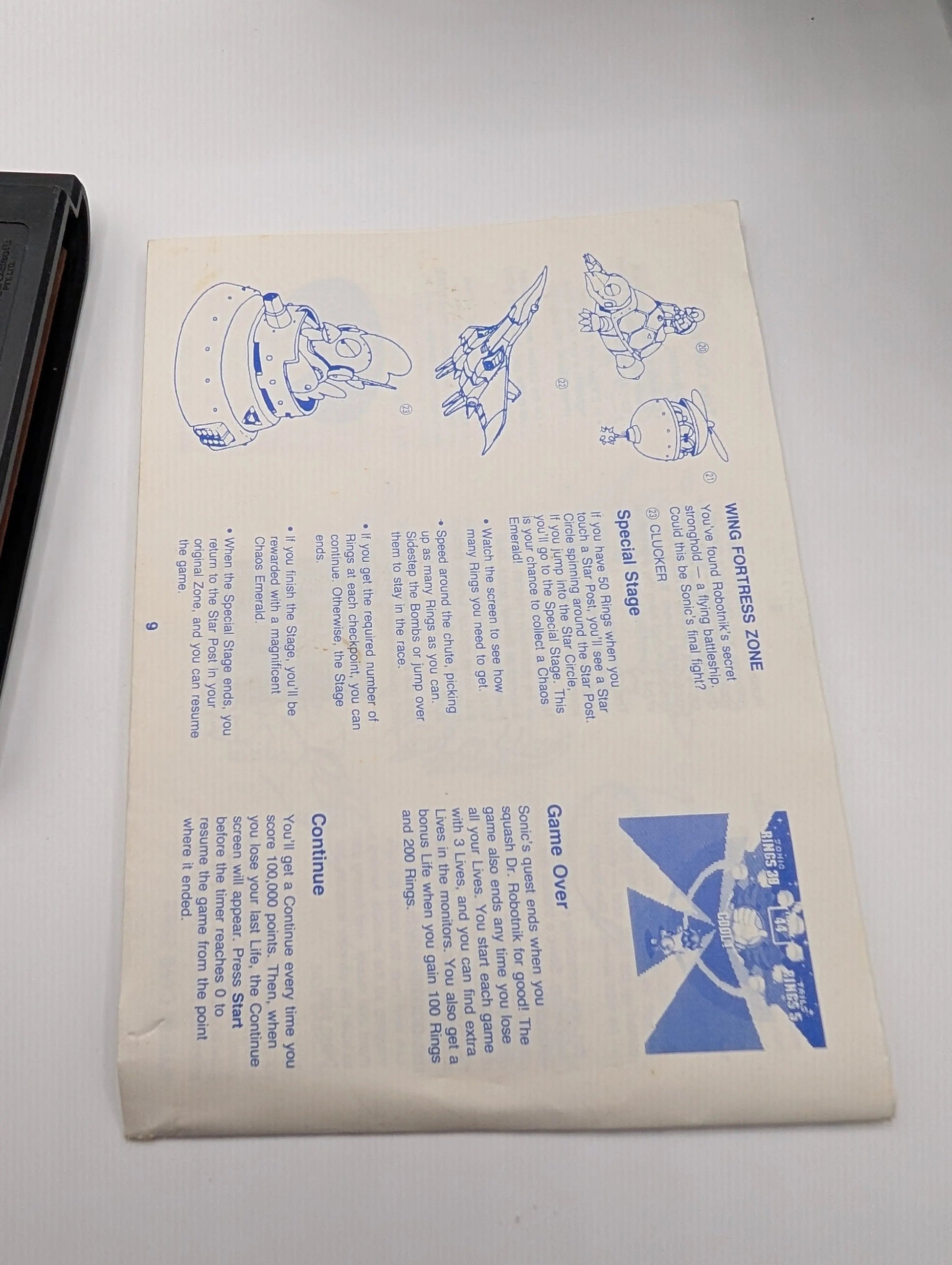 Sega Mega Drive SMD - Sonic The Hedgehog 2 - Cart + Box + Manual USED PAL FRENLY BRICKS - Open 7 Days