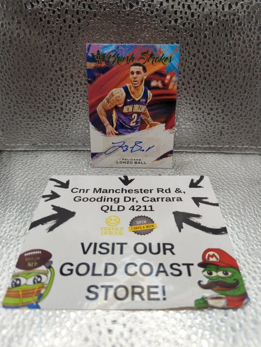 2020-21 Panini Crown Royale LONZO BALL Auto FRENLY BRICKS - Open 7 Days