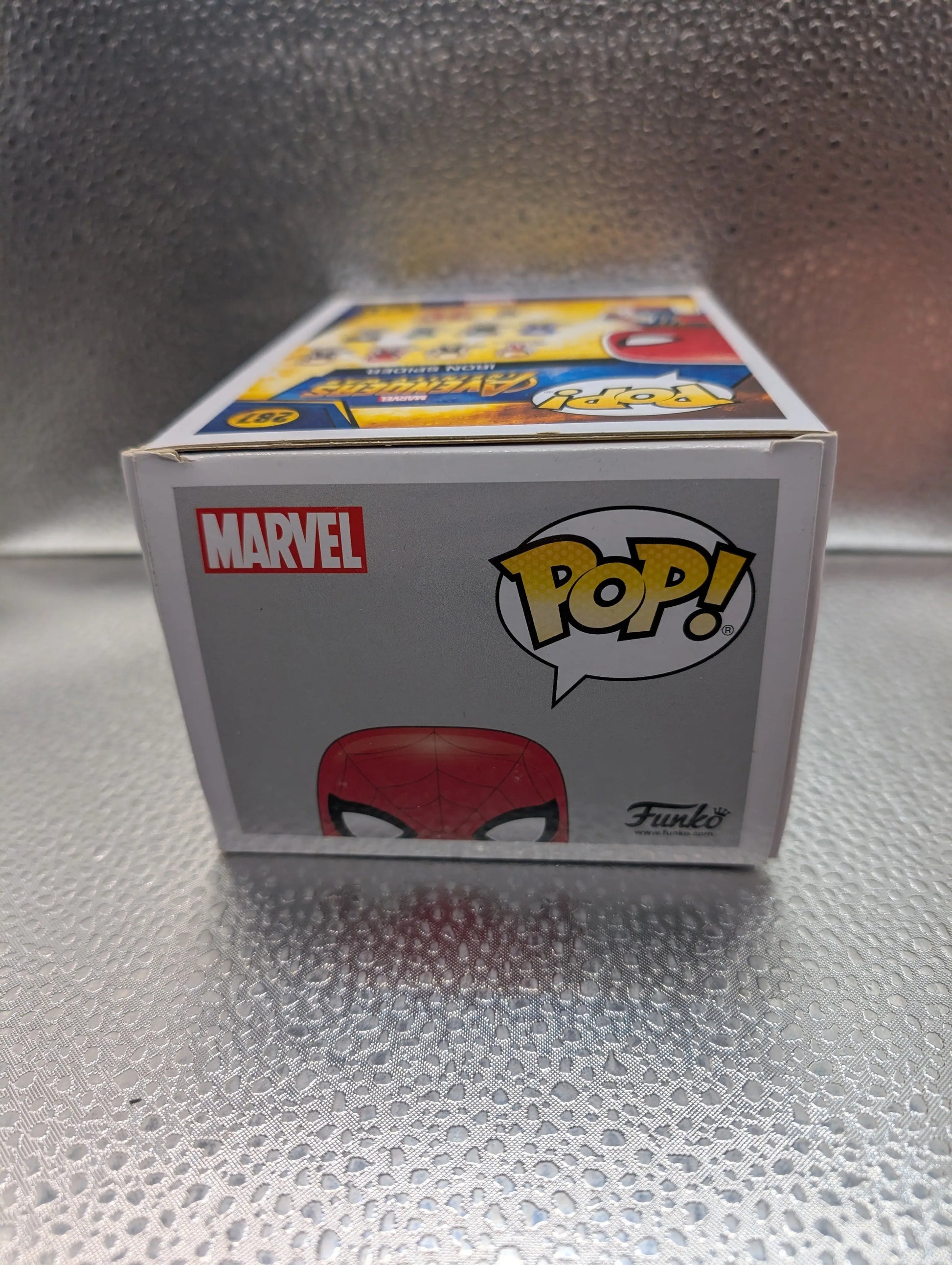 FUNKO Pop Vinyl Iron Spider Marvel #287 FRENLY BRICKS - Open 7 Days