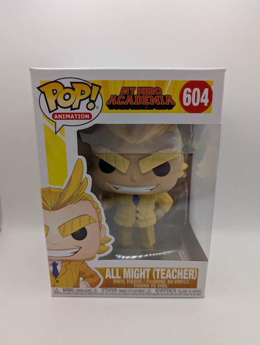 #604 Funko Pop My Hero Academia All Might Teacher Vinyl Figure FRENLY BRICKS - Open 7 Days