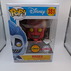 Funko Pop Hades Chase Red Hot Topic Exclusive Diamond Collection 381 FRENLY BRICKS - Open 7 Days