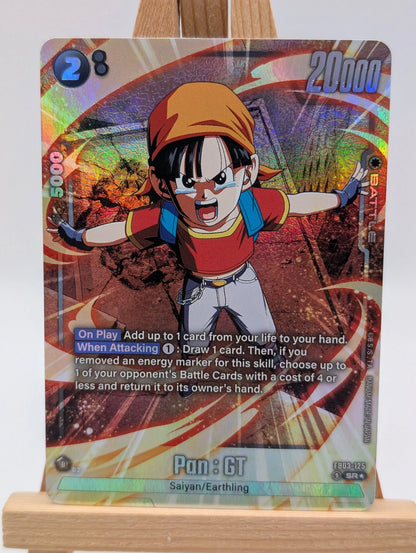 Dragon Ball Fusion World Pan : GT SR Alt Art Raging Roar FB03-125 FRENLY BRICKS - Open 7 Days