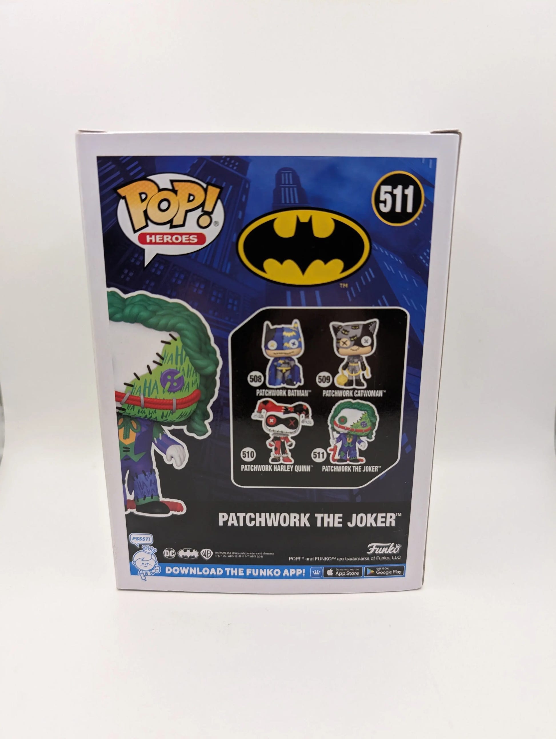 DC Comics - Patchwork The Joker Pop! Vinyl Figure #511 FRENLY BRICKS - Open 7 Days image 3