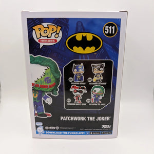 DC Comics - Patchwork The Joker Pop! Vinyl Figure #511 FRENLY BRICKS - Open 7 Days