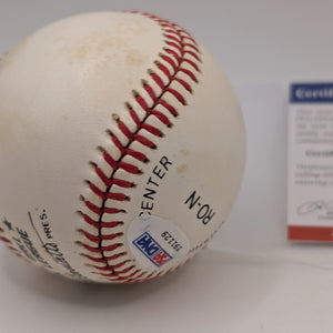 PETE ROSE CINCINNATI REDS  AUTOGRAPHED BART GIAMIATTI  BASEBALL BIG RED MACHINE FRENLY BRICKS - Open 7 Days