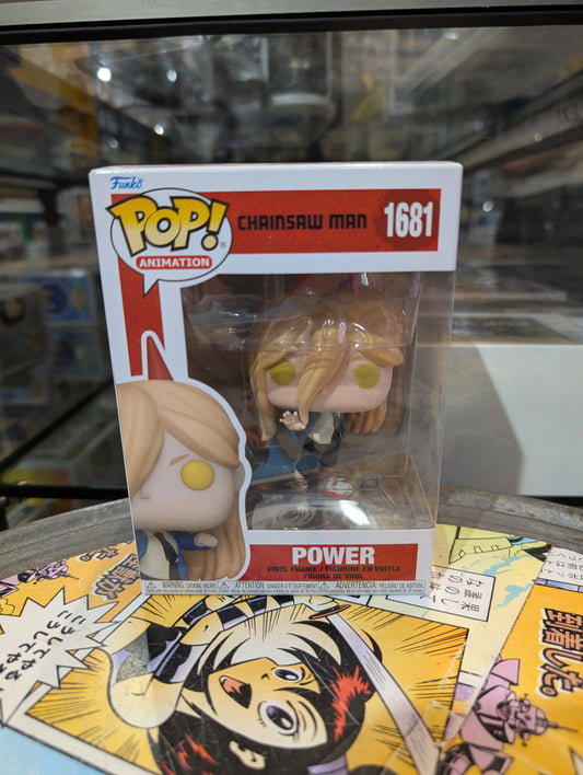 Funko POP! Animation: Chainsaw Man - Power 1681 FRENLY BRICKS - Open 7 Days