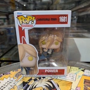 Funko POP! Animation: Chainsaw Man - Power 1681 FRENLY BRICKS - Open 7 Days
