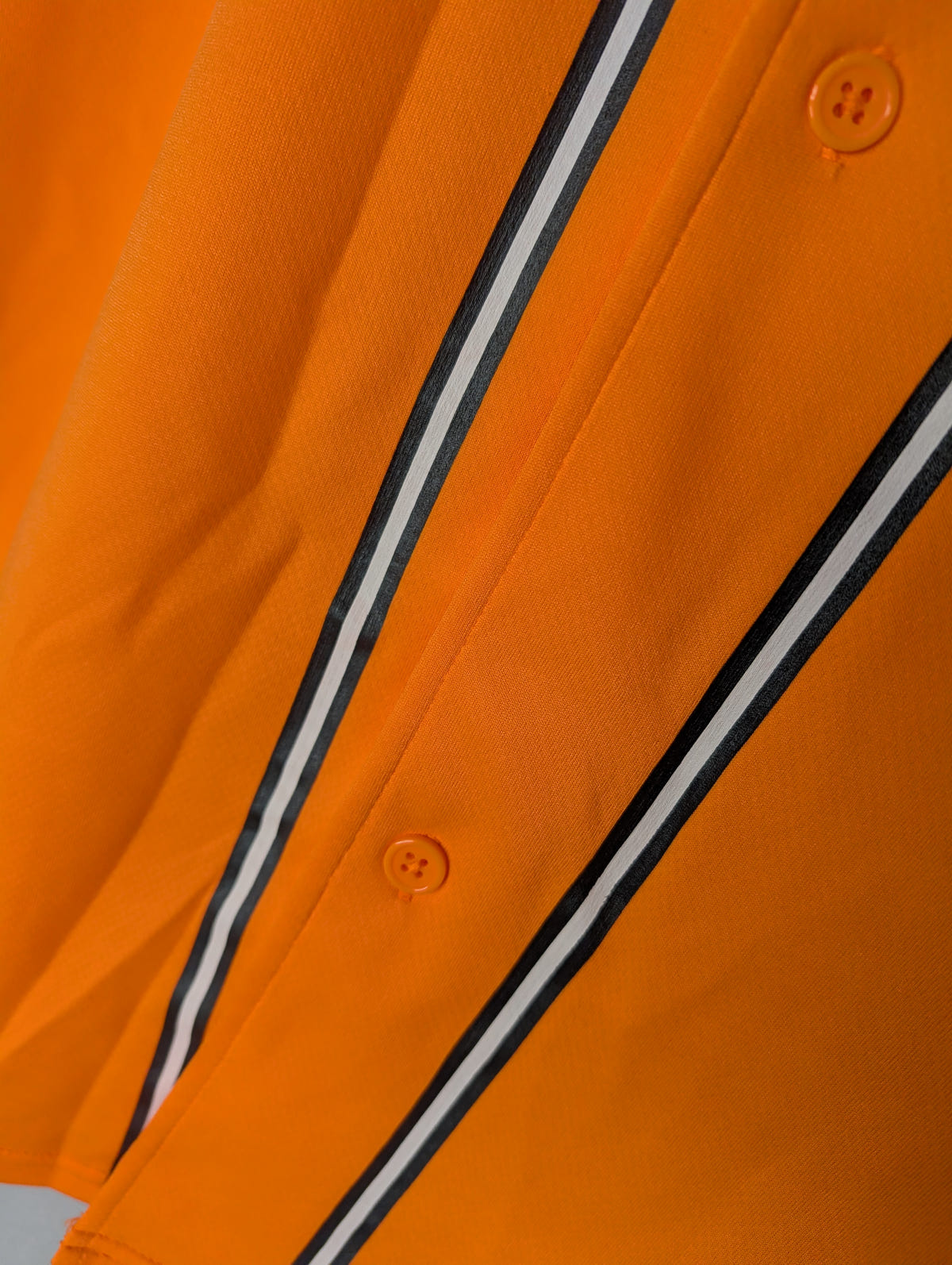 Nippon Baseball Adidas Yohiuri Giants Orange Blank Jersey Large, photo 8 image 8