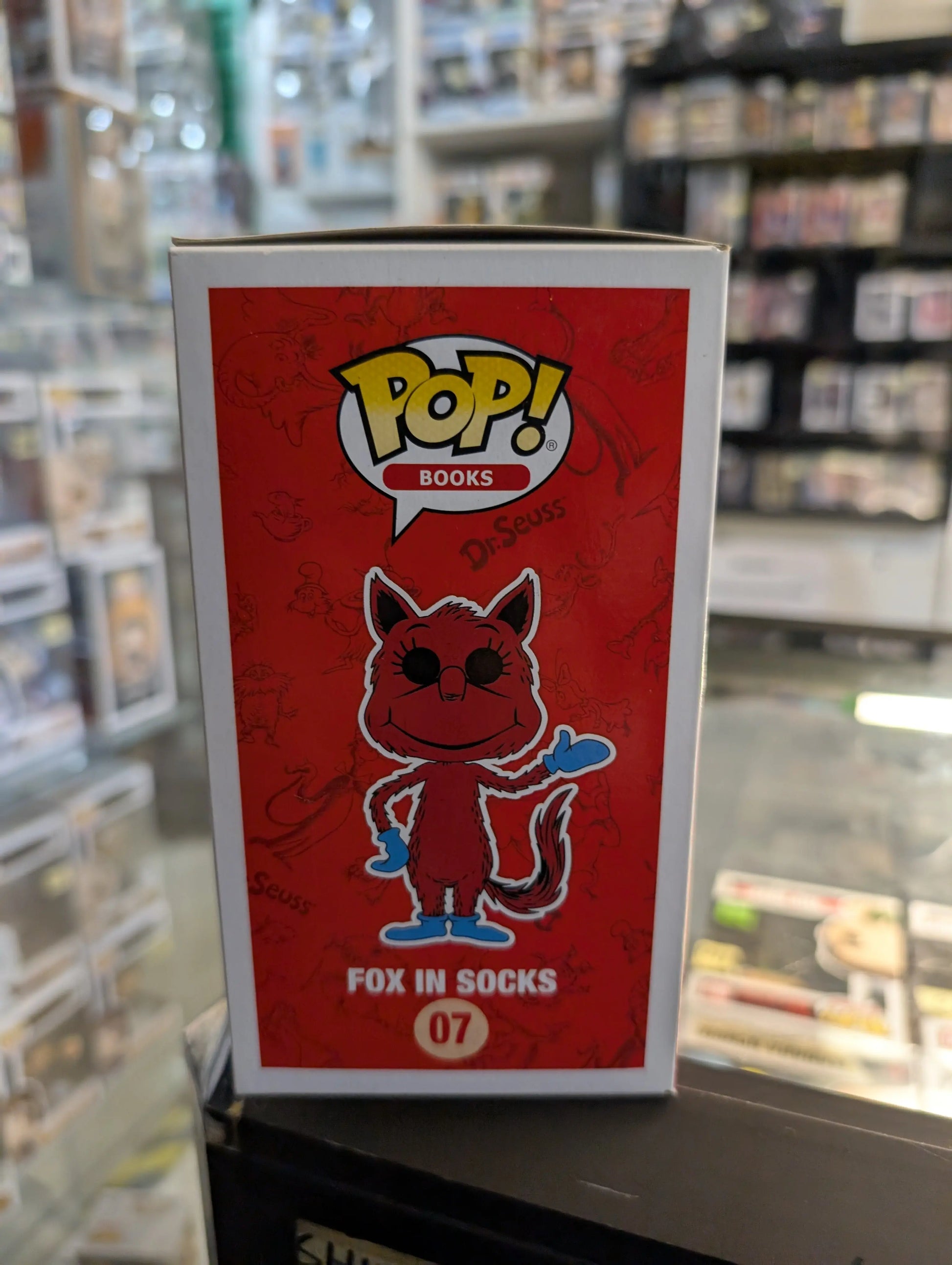 Books Funko Pop - Fox in Socks - Dr. Seuss - No 07 FRENLY BRICKS - Open 7 Days
