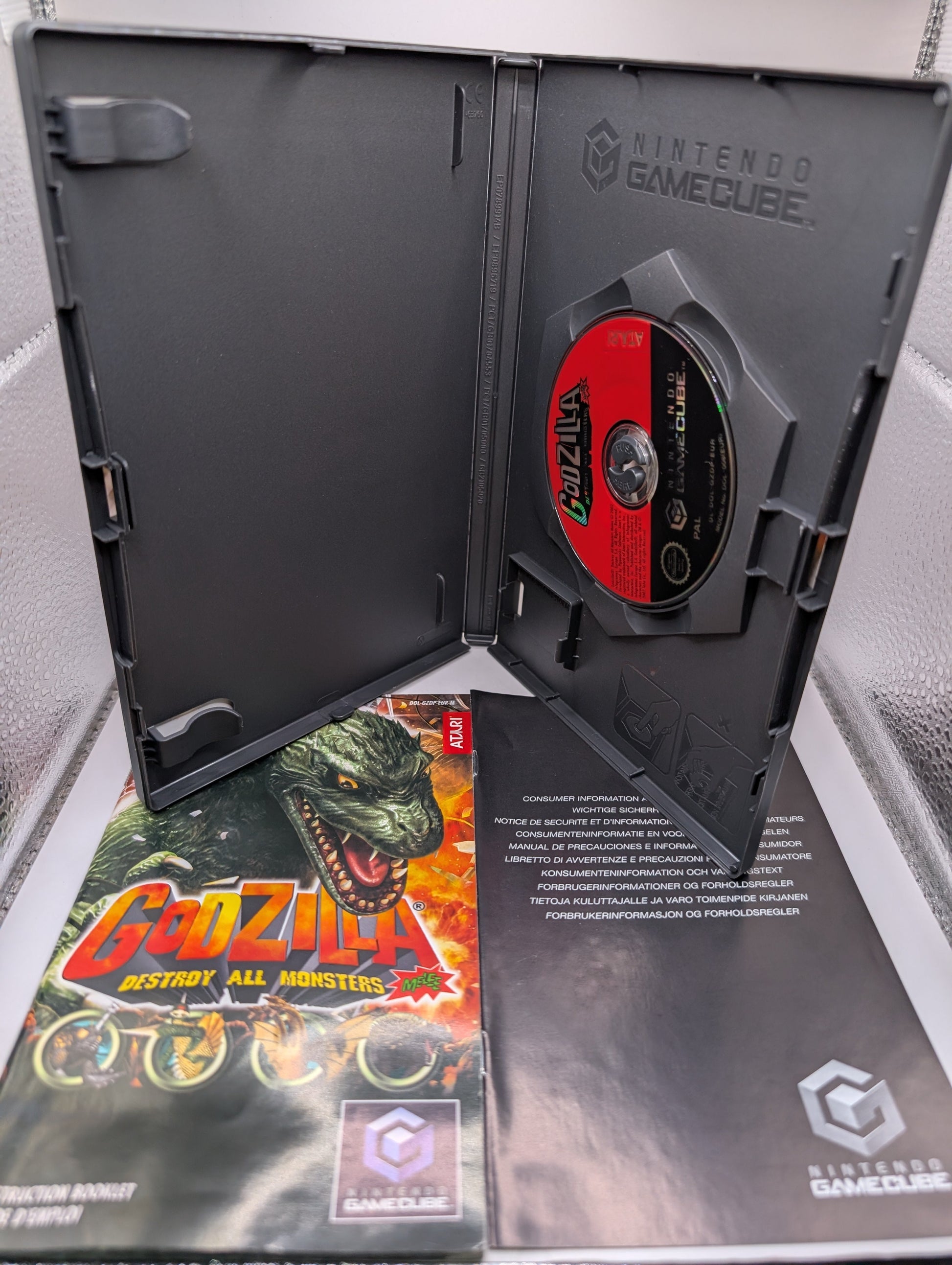 Godzilla Destroy All Monsters Melee Nintendo Gamecube PAL Game, NGC FRENLY BRICKS - Open 7 Days