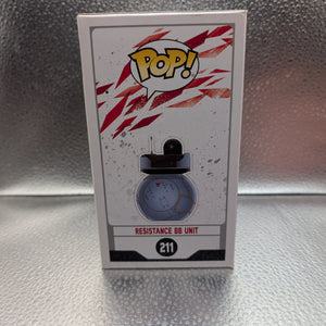 FUNKO Pop Vinyl Resistance BB Unit Star Wars #211 FRENLY BRICKS - Open 7 Days