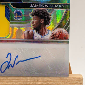 2020-21 Panini Spectra Rookie Dual Patch Auto LaMELO BALL JAMES WISEMAN /5 RC FRENLY BRICKS - Open 7 Days