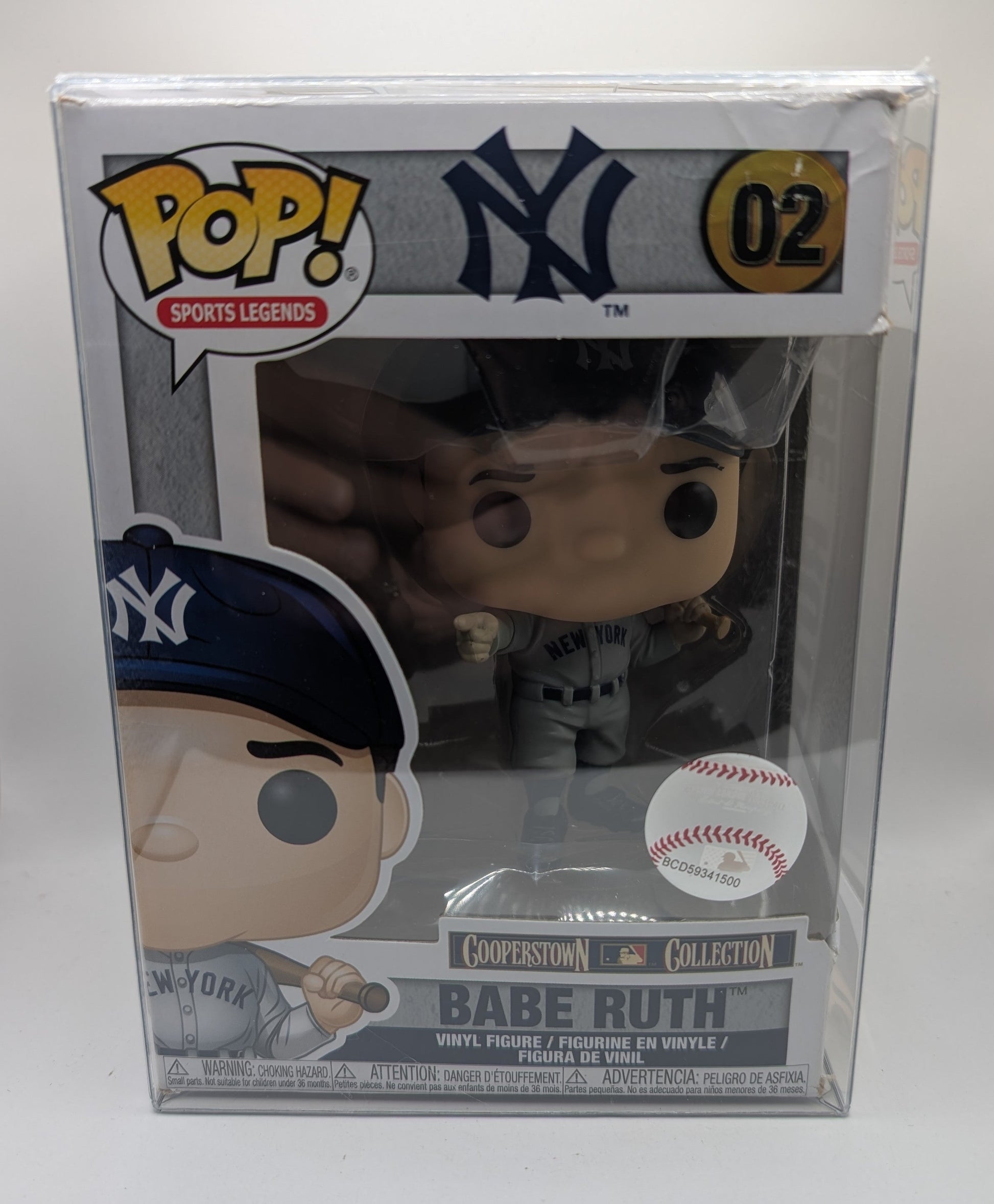 Babe Ruth #02 - Funko Pop! Vinyl - New/See photos for condition FRENLY BRICKS - Open 7 Days