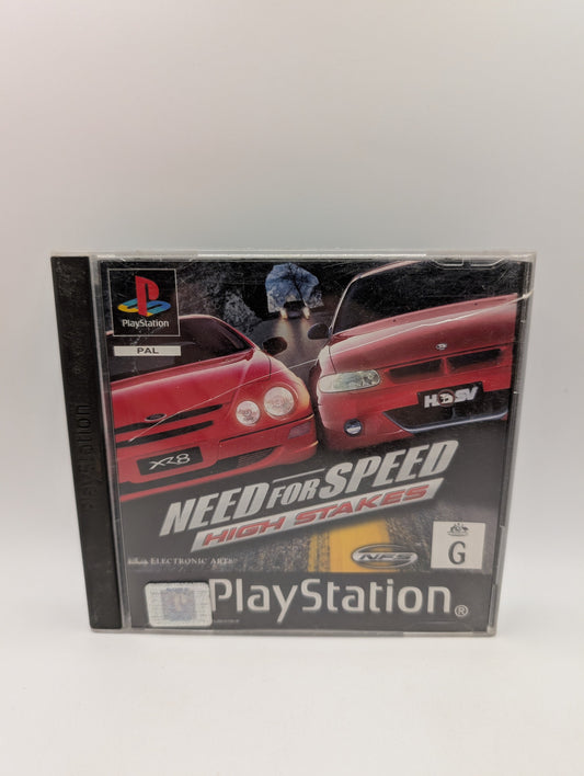 Need For Speed High Stakes PS1 Complete With Manual PlayStation 1 PAL FRENLY BRICKS - Open 7 Days