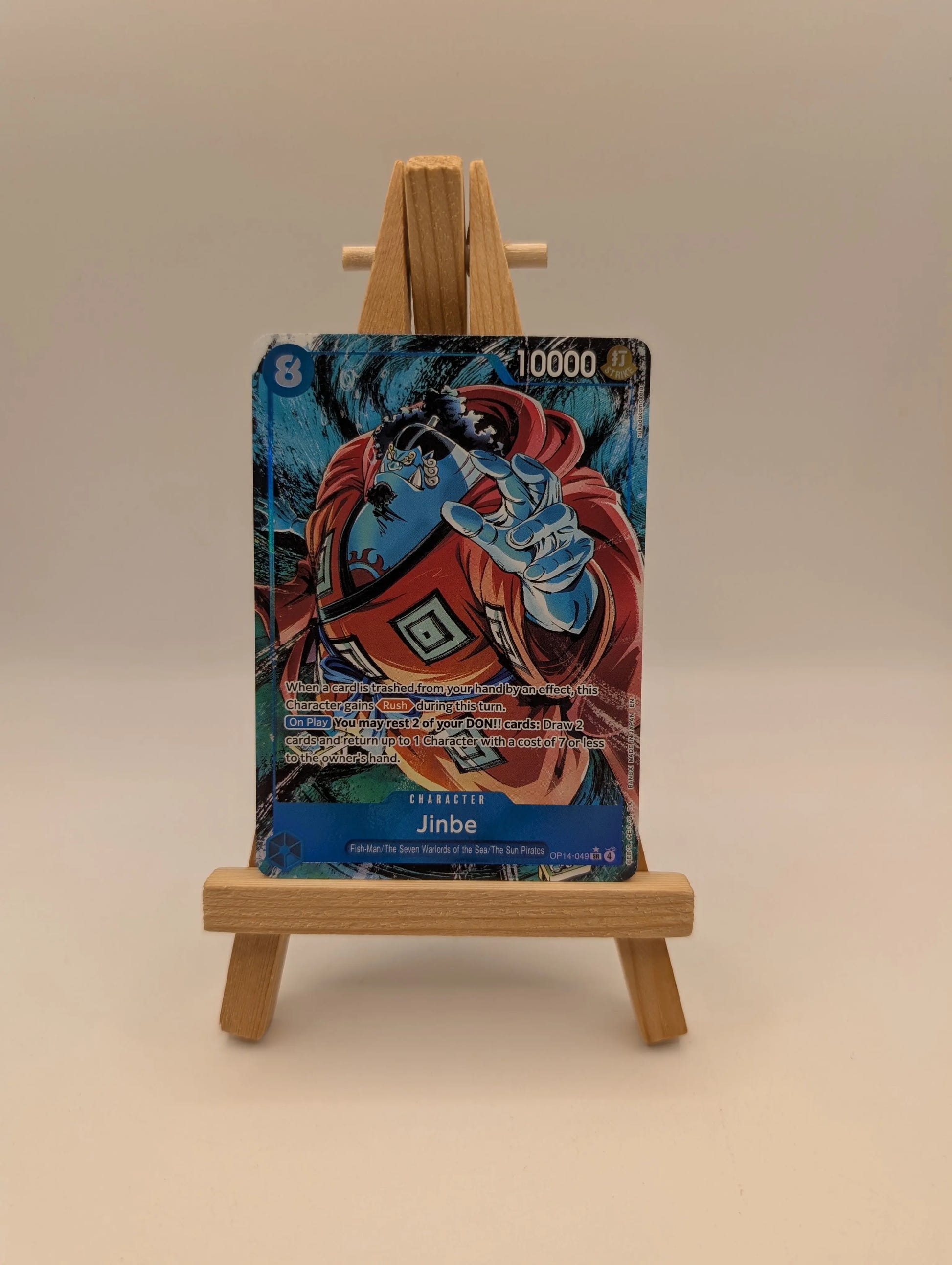 One Piece TCG Jinbe OP14-049 SR Alt Art FRENLY BRICKS - Open 7 Days image 1