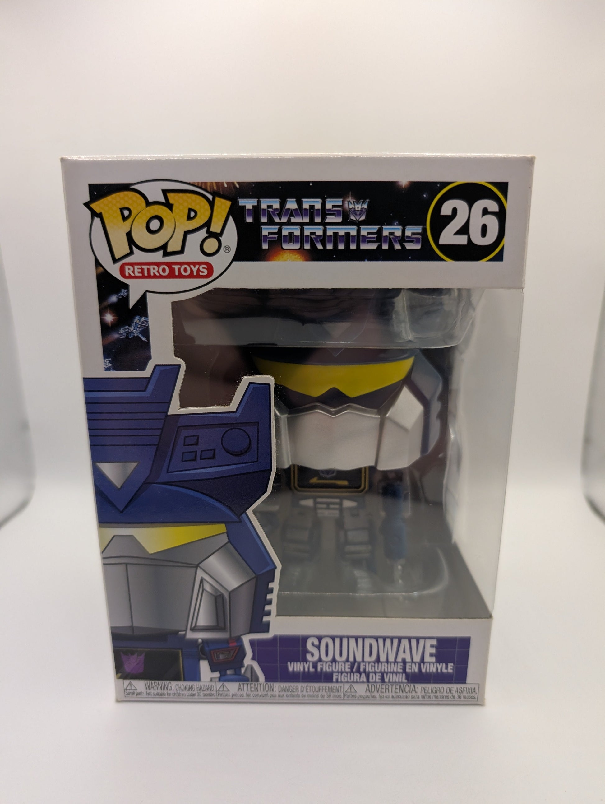 FUNKO POP! Soundwave #26 Transformers Retro Toys Vinyl Figure FRENLY BRICKS - Open 7 Days