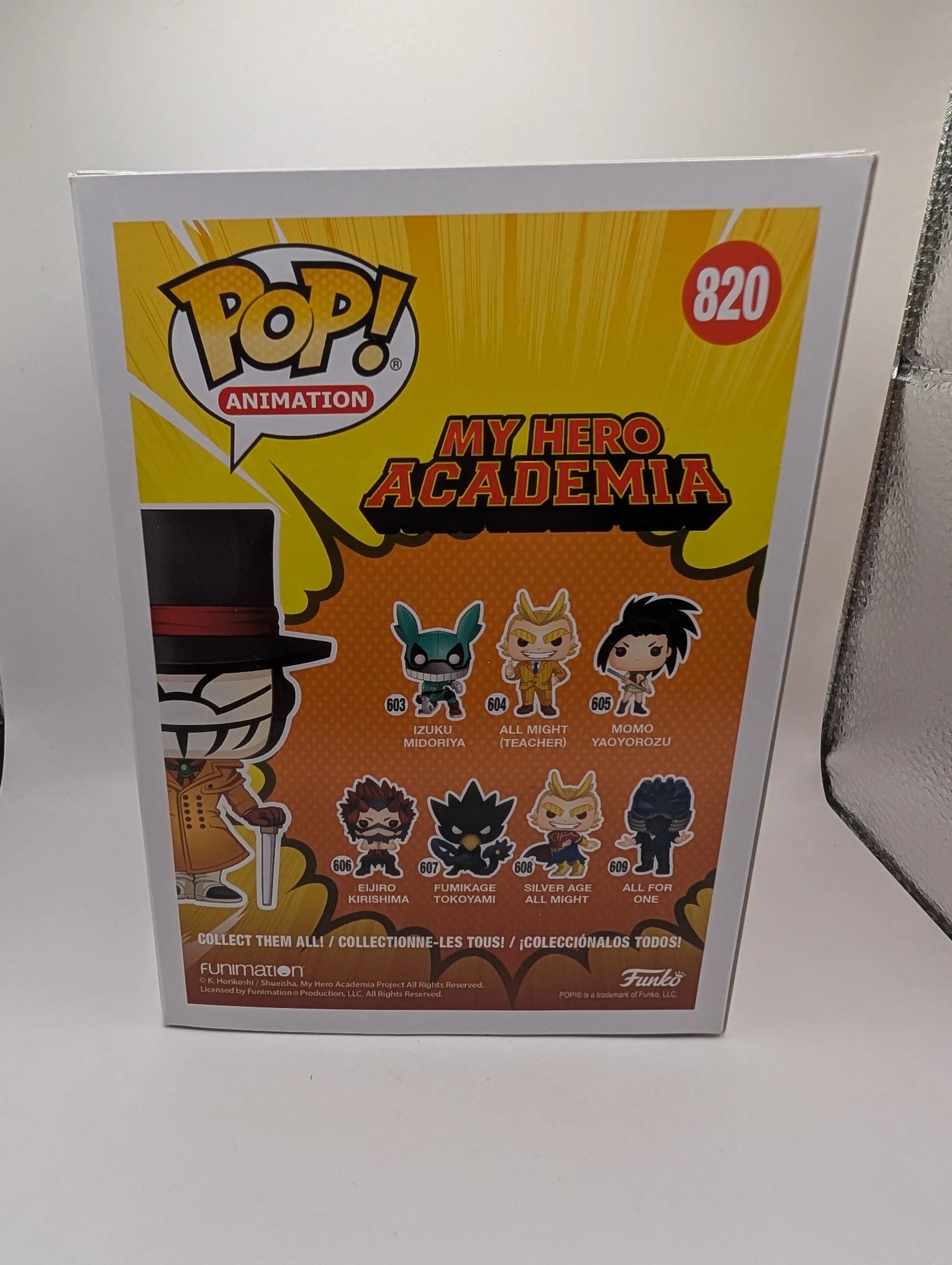 Mr Compress Pop 820 - My Hero Academia 2020 Fall Convention -Vaulted FRENLY BRICKS - Open 7 Days