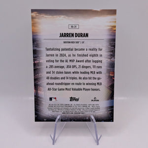 2025 TOPPS Series 2 Jarren Duran Home Field Advantage #HA-24 Boston Red Sox FRENLY BRICKS - Open 7 Days