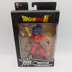 Dragon Ball Dragon Stars Super Saiyan Blue Kaio-Ken X10 Goku Action Figure display FRENLY BRICKS - Open 7 Days
