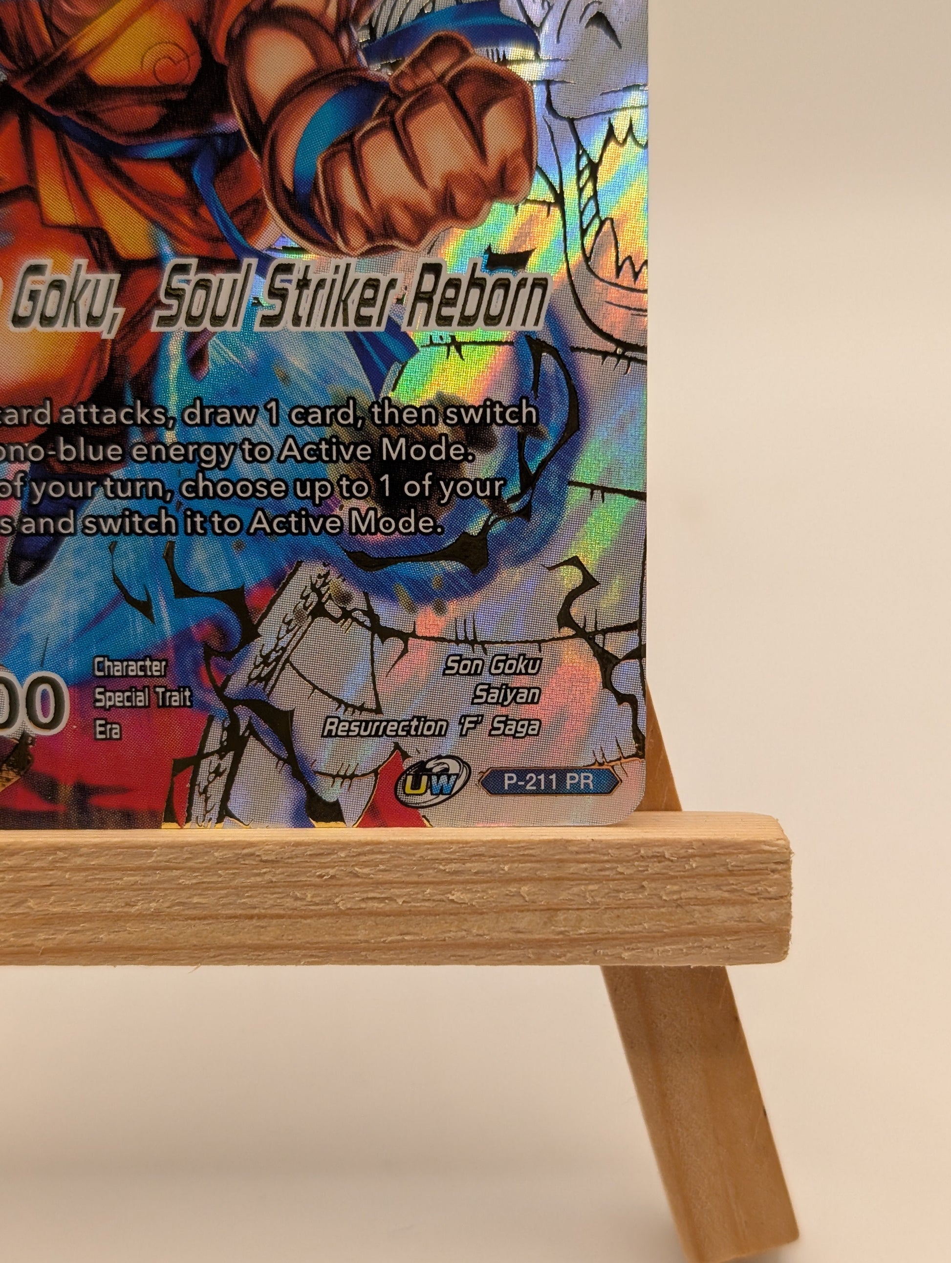 SSGSS Son Goku, The Soul Striker Reborn - P-212 PR - Dragon Ball Super Card - NM FRENLY BRICKS - Open 7 Days