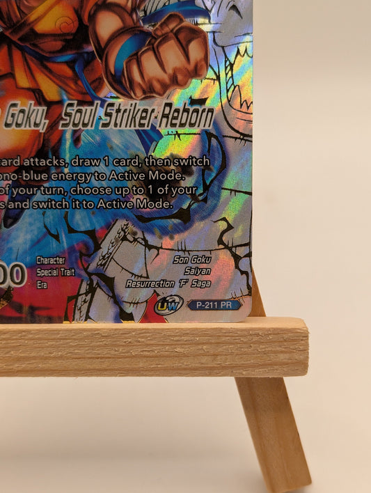 SSGSS Son Goku, The Soul Striker Reborn - P-212 PR - Dragon Ball Super Card - NM FRENLY BRICKS - Open 7 Days